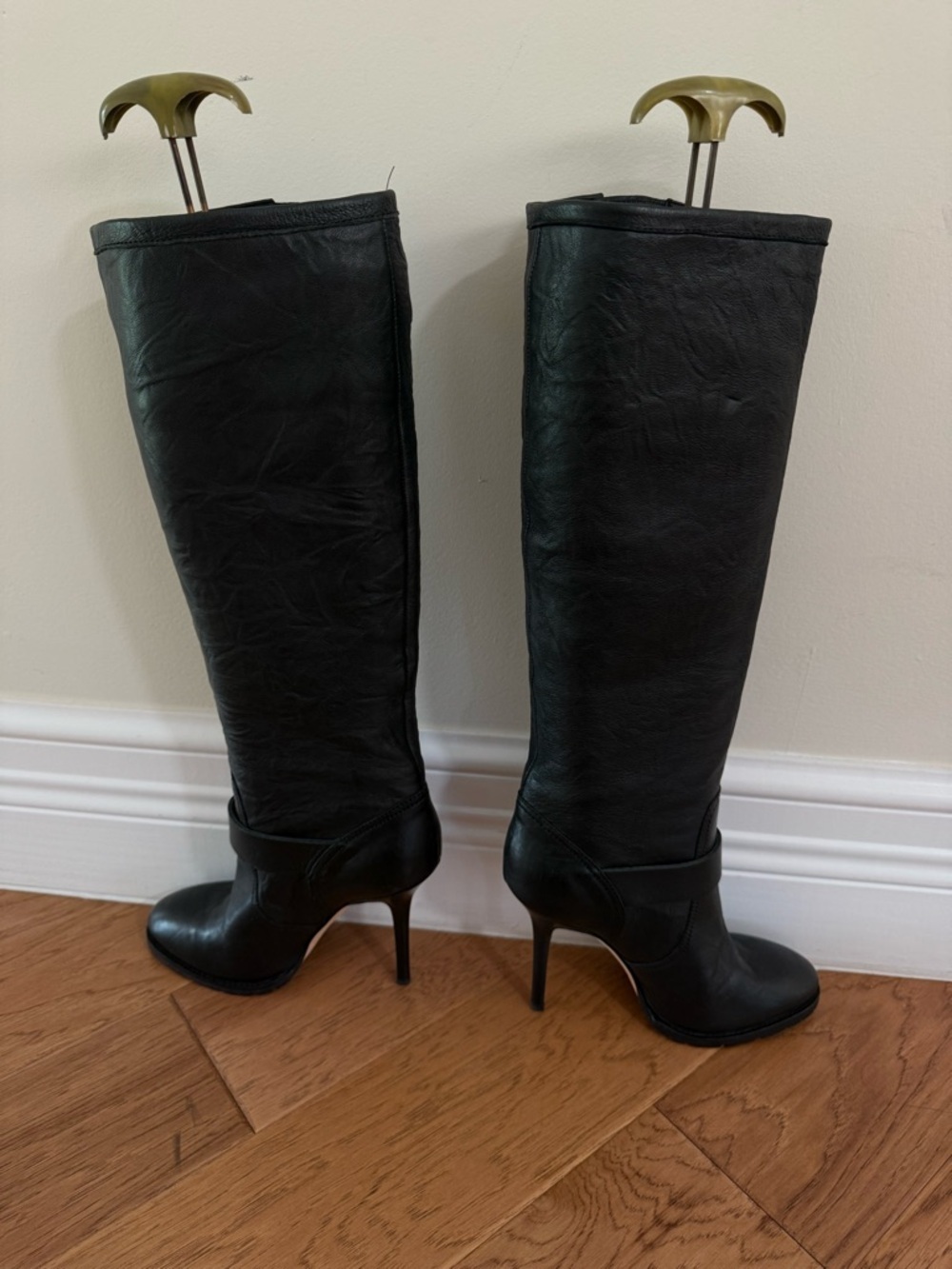 Jimmy Choo Black Moto Boots. Excellent Condition. Size 7.5 - Picture 2 of 10